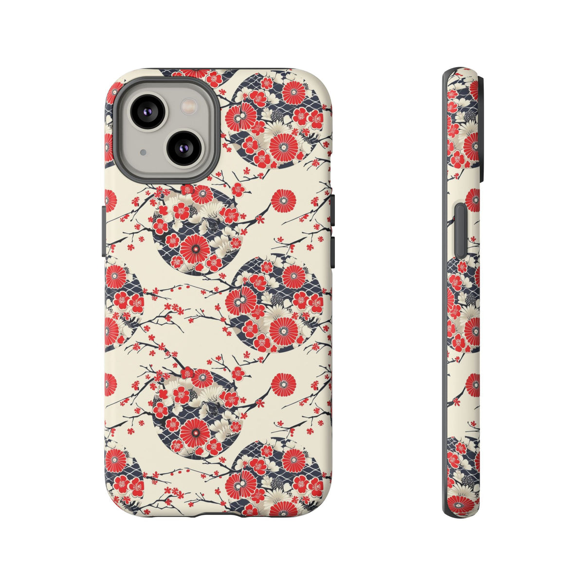 Japanese Pattern Phone Case – Elegant & Timeless Design for Your Phone 138