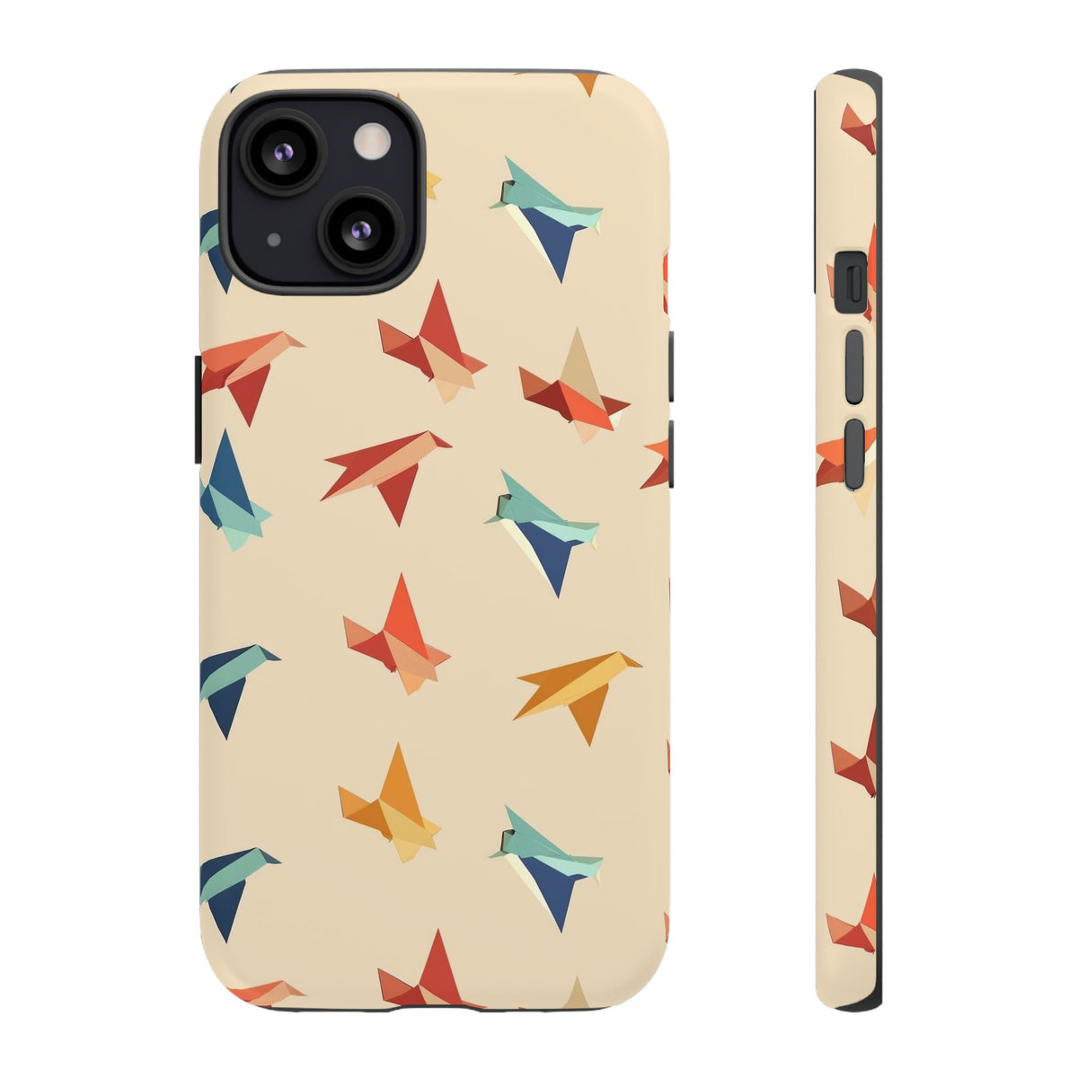 Birds Seamless Pattern Phone Case – Elegant and Timeless Avian Design 4