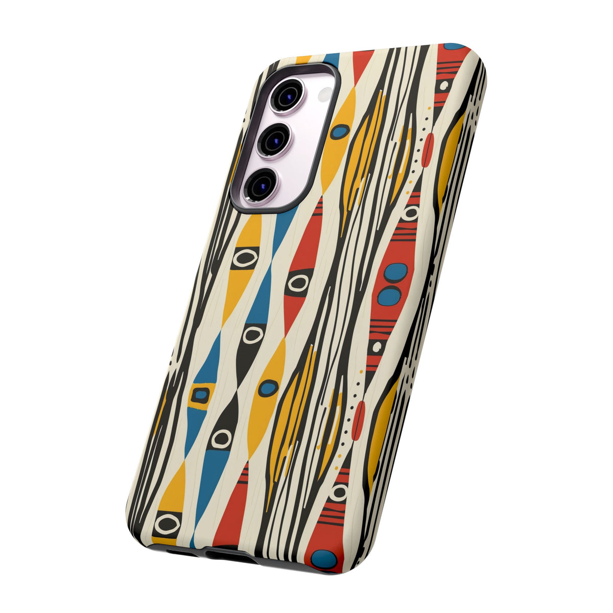 Stylish African Pattern Phone Case – Unique and Vibrant Protection 202