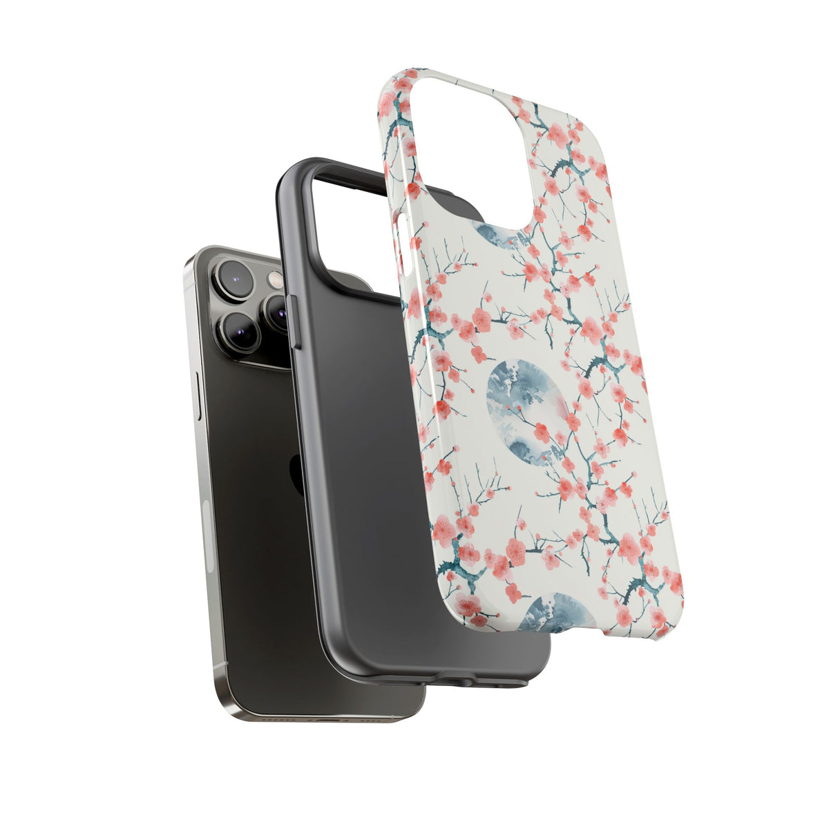 Japanese Pattern Phone Case – Elegant & Timeless Design for Your Phone 081