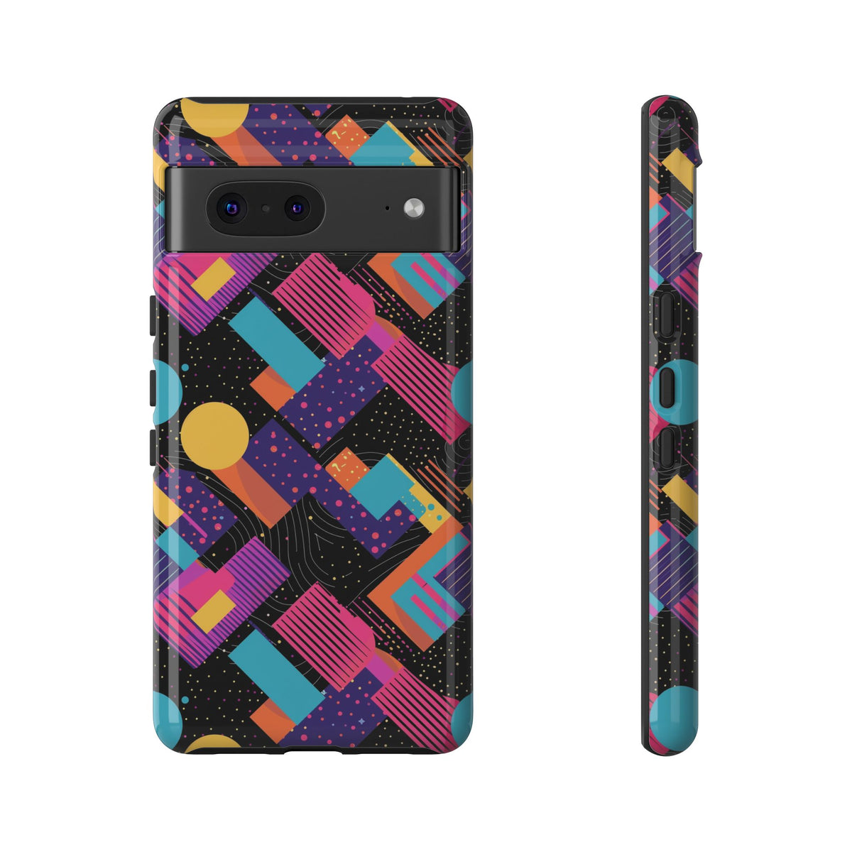 Retro 80s Seamless Phone Case – Vintage Style Meets Modern Protection 088