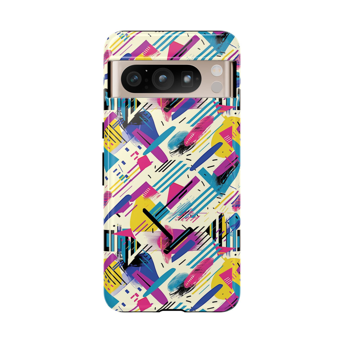 Retro 80s Seamless Phone Case – Vintage Style Meets Modern Protection 134