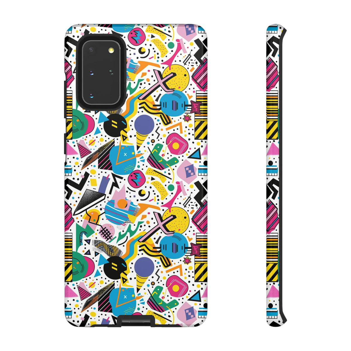 90s Themed Seamless Pattern Phone Case – Embrace Retro Style and Protection 225