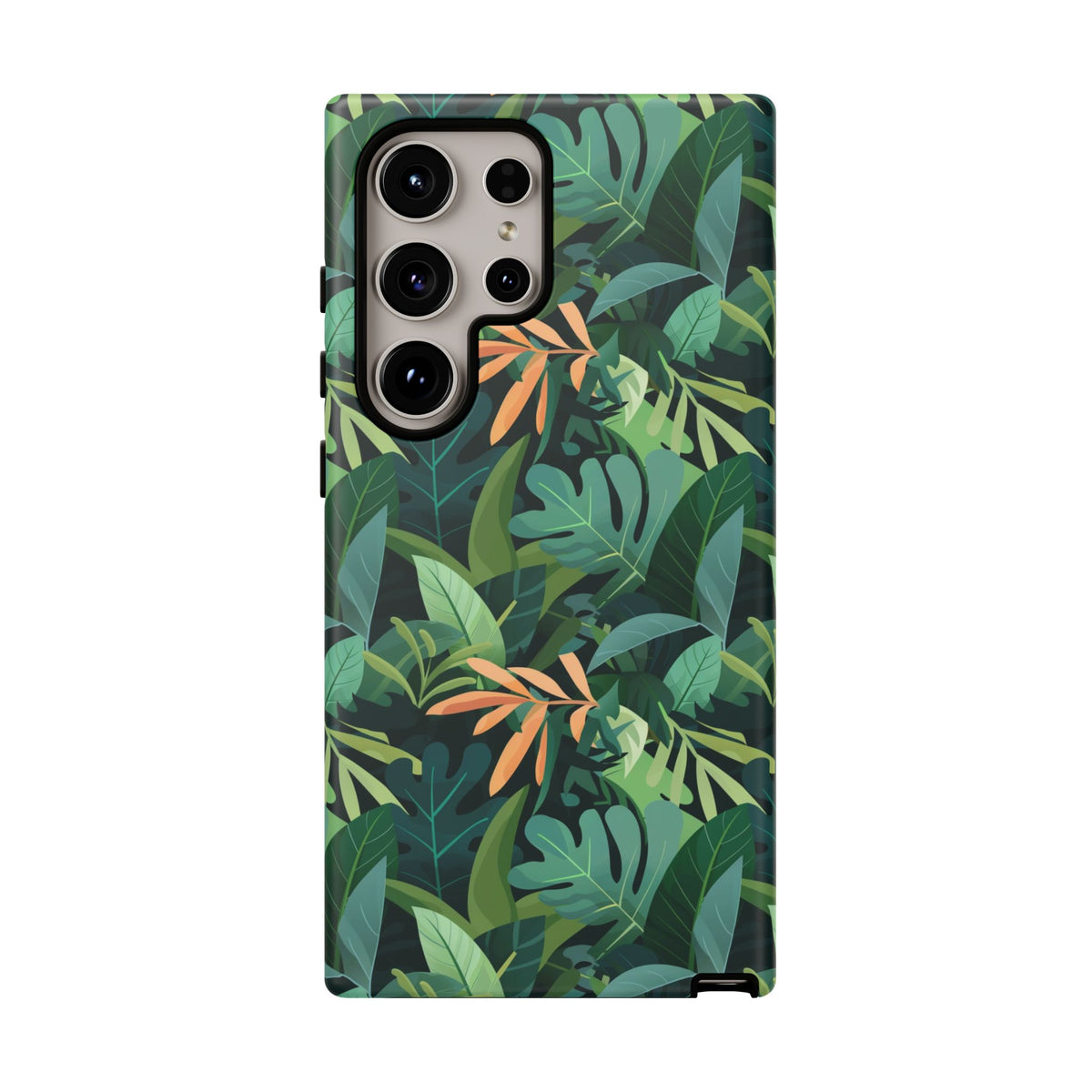 Jungle Pattern Phone Case – Exotic & Lush Design for Your Phone 341