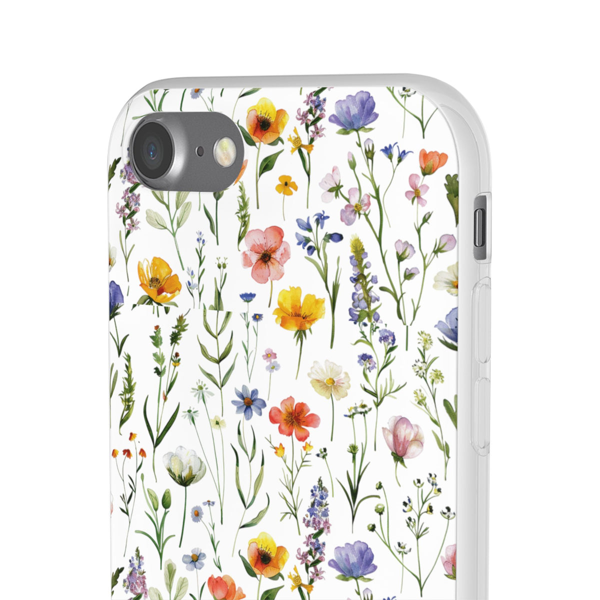 Wildflowers Pattern Phone Case – Embrace Nature with Every Call