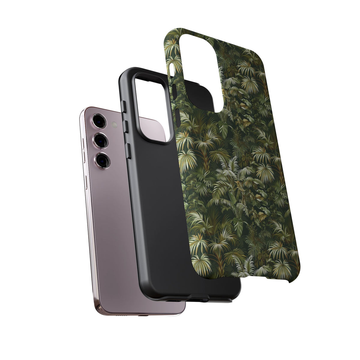 Jungle Pattern Phone Case – Exotic & Lush Design for Your Phone 331