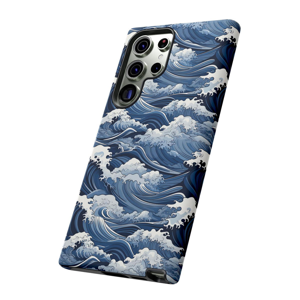 Japanese Waves Phone Case – Embrace Timeless Elegance with Classic Design