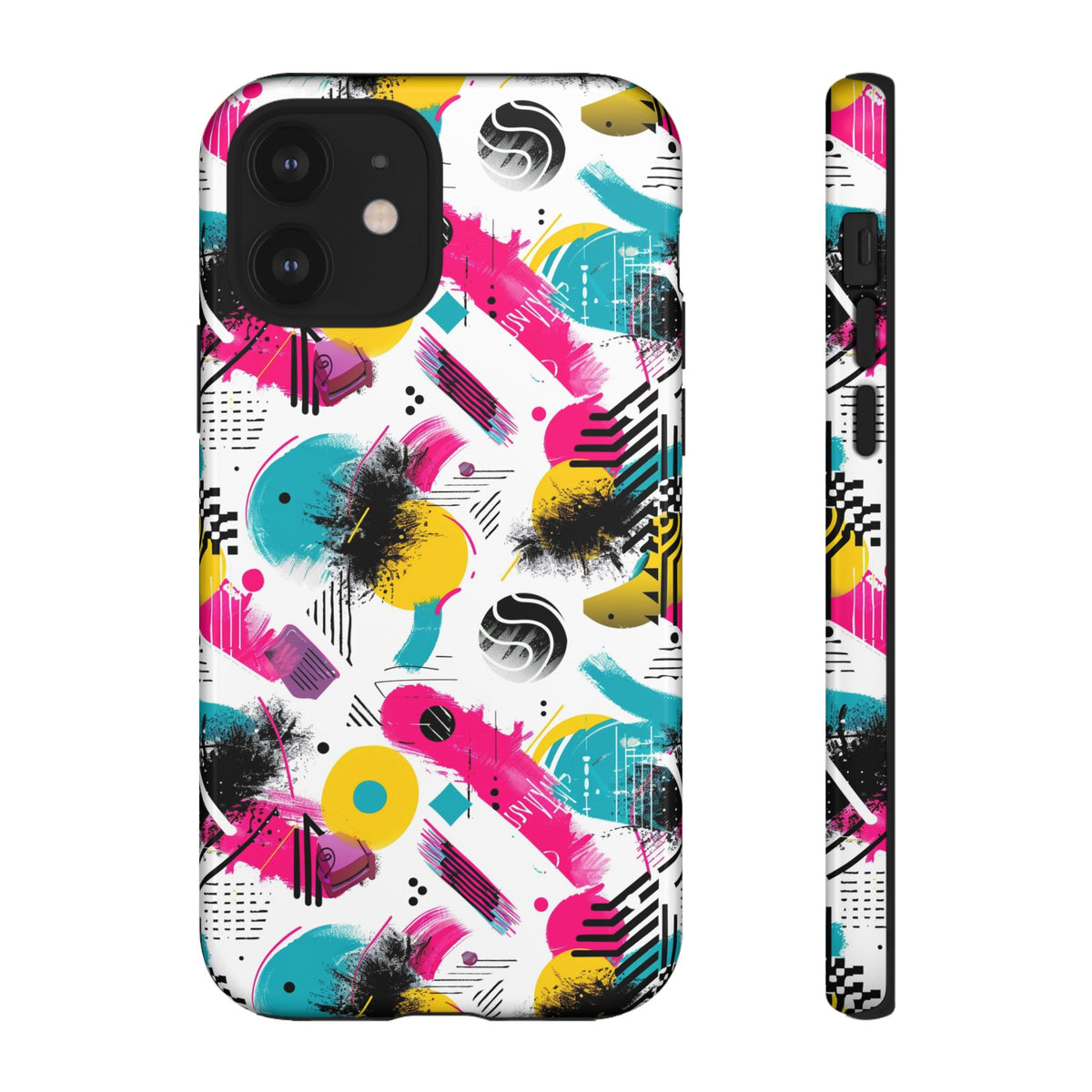 Retro 80s Seamless Phone Case – Vintage Style Meets Modern Protection 135