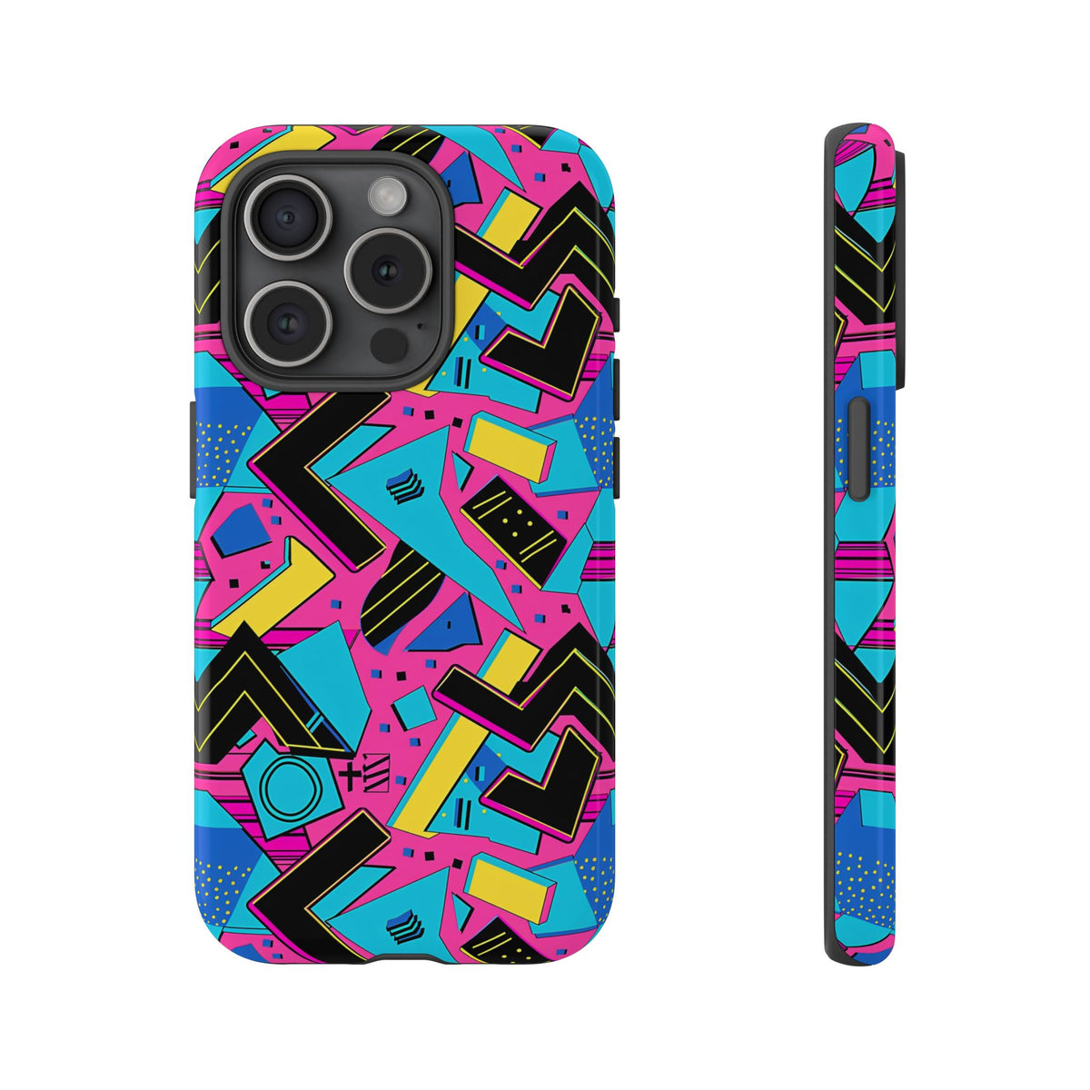 Retro 80s Seamless Phone Case – Vintage Style Meets Modern Protection 081