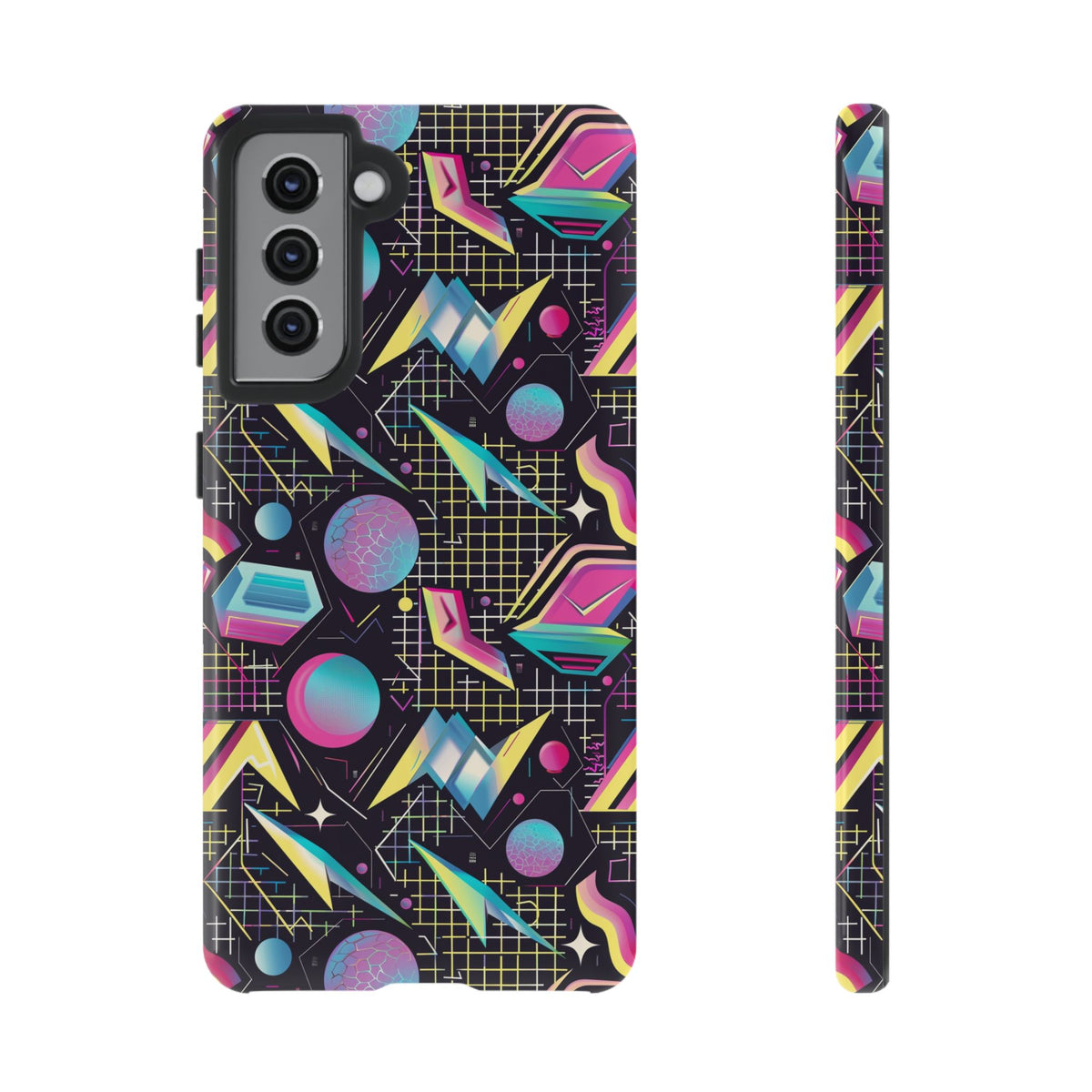 Retro 80s Seamless Phone Case – Vintage Style Meets Modern Protection 086