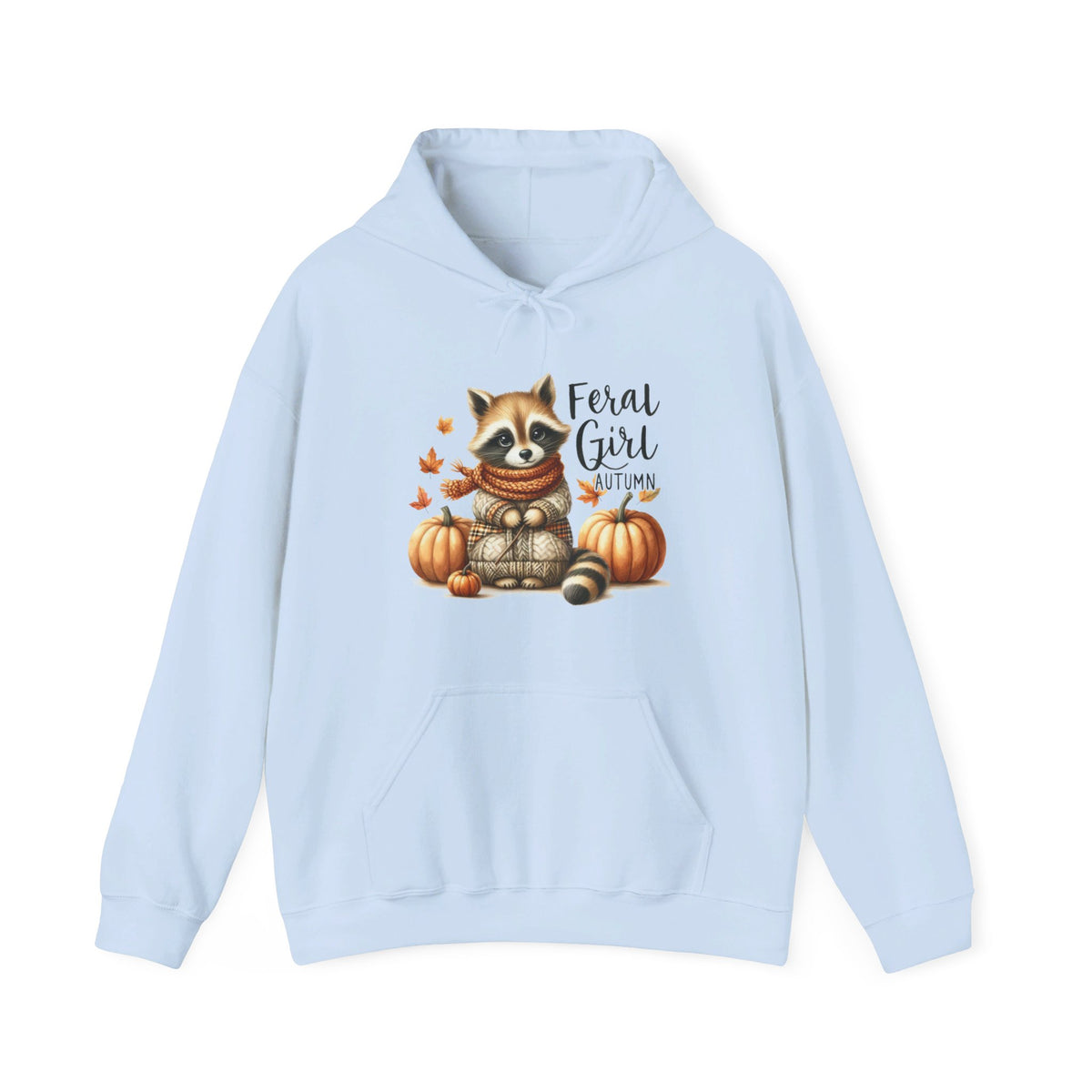 Feral Girl Autumn Unisex Hooded Sweatshirt