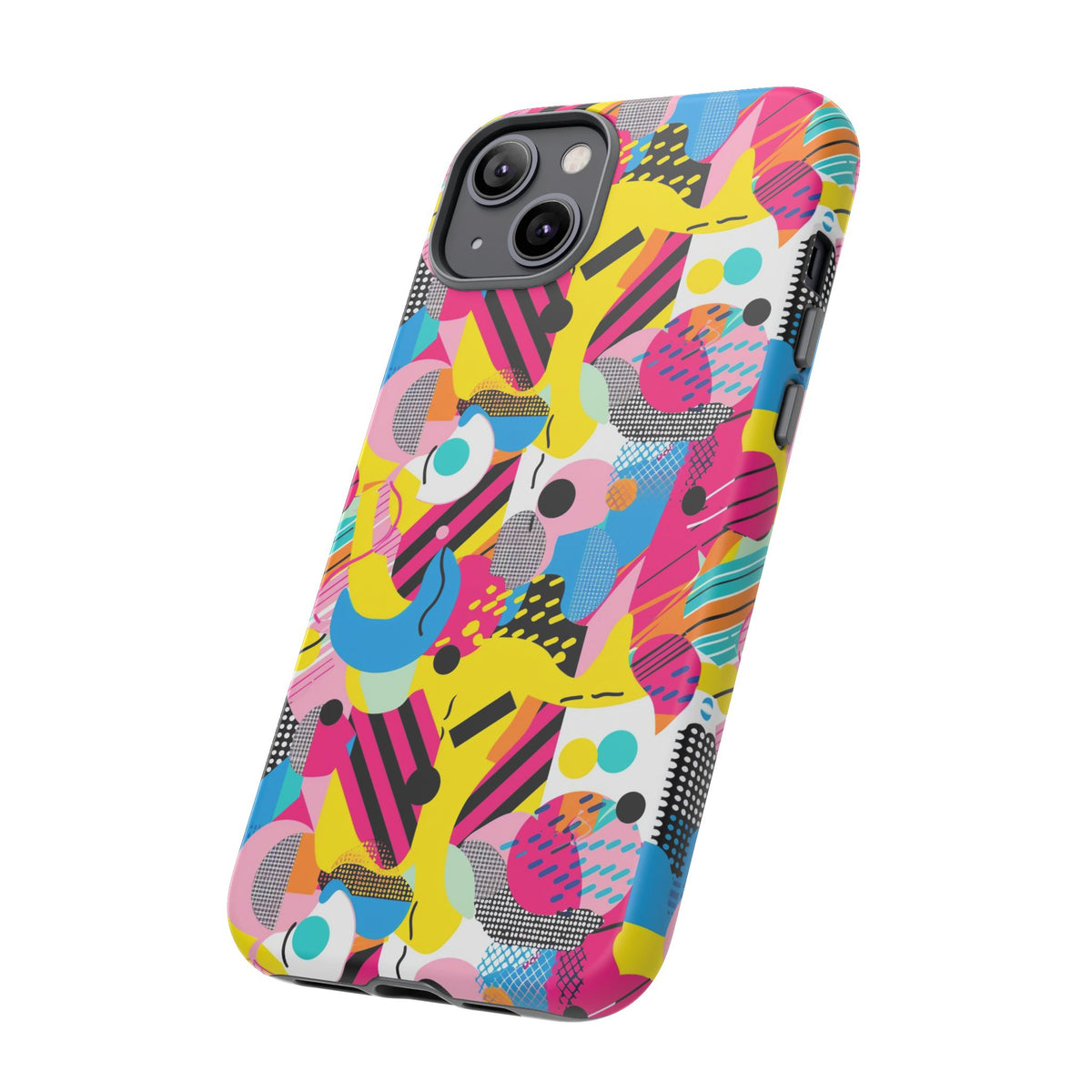 Retro 80s Seamless Phone Case – Vintage Style Meets Modern Protection 091