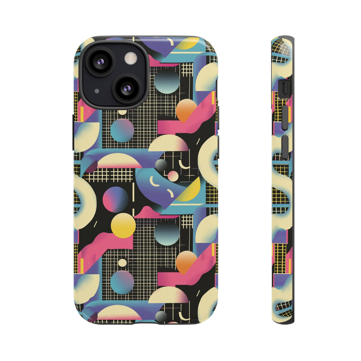 Retro 80s Seamless Phone Case – Vintage Style Meets Modern Protection 227