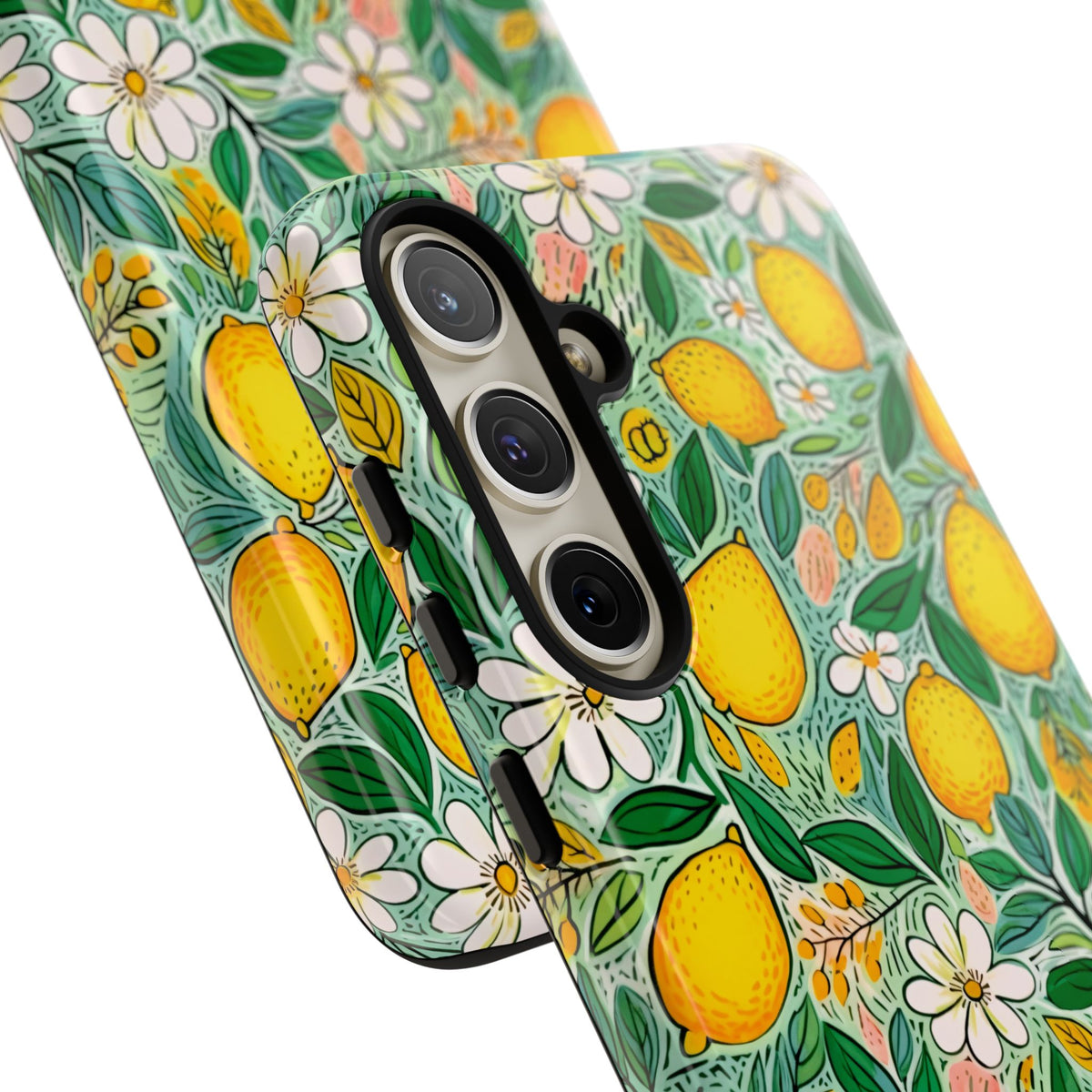 Cute Summer Lemons Phone Case – Refreshing Citrus Design for Your Phone 3