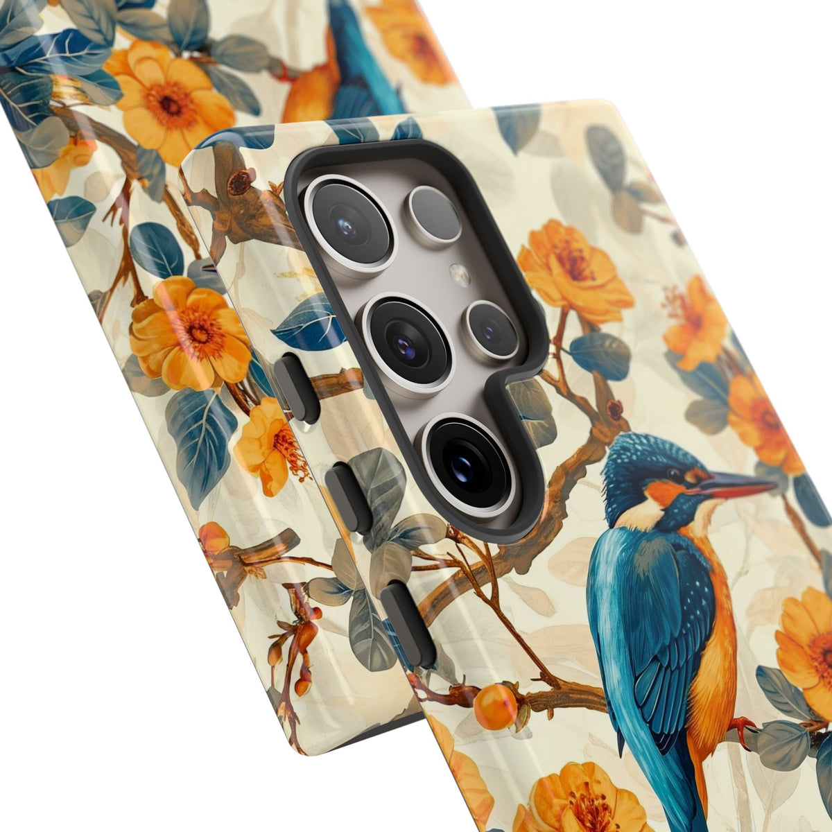 Birds Seamless Pattern Phone Case – Elegant and Timeless Avian Design