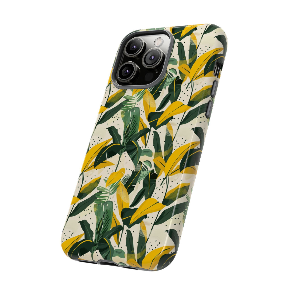 Jungle Pattern Phone Case – Exotic & Lush Design for Your Phone 338