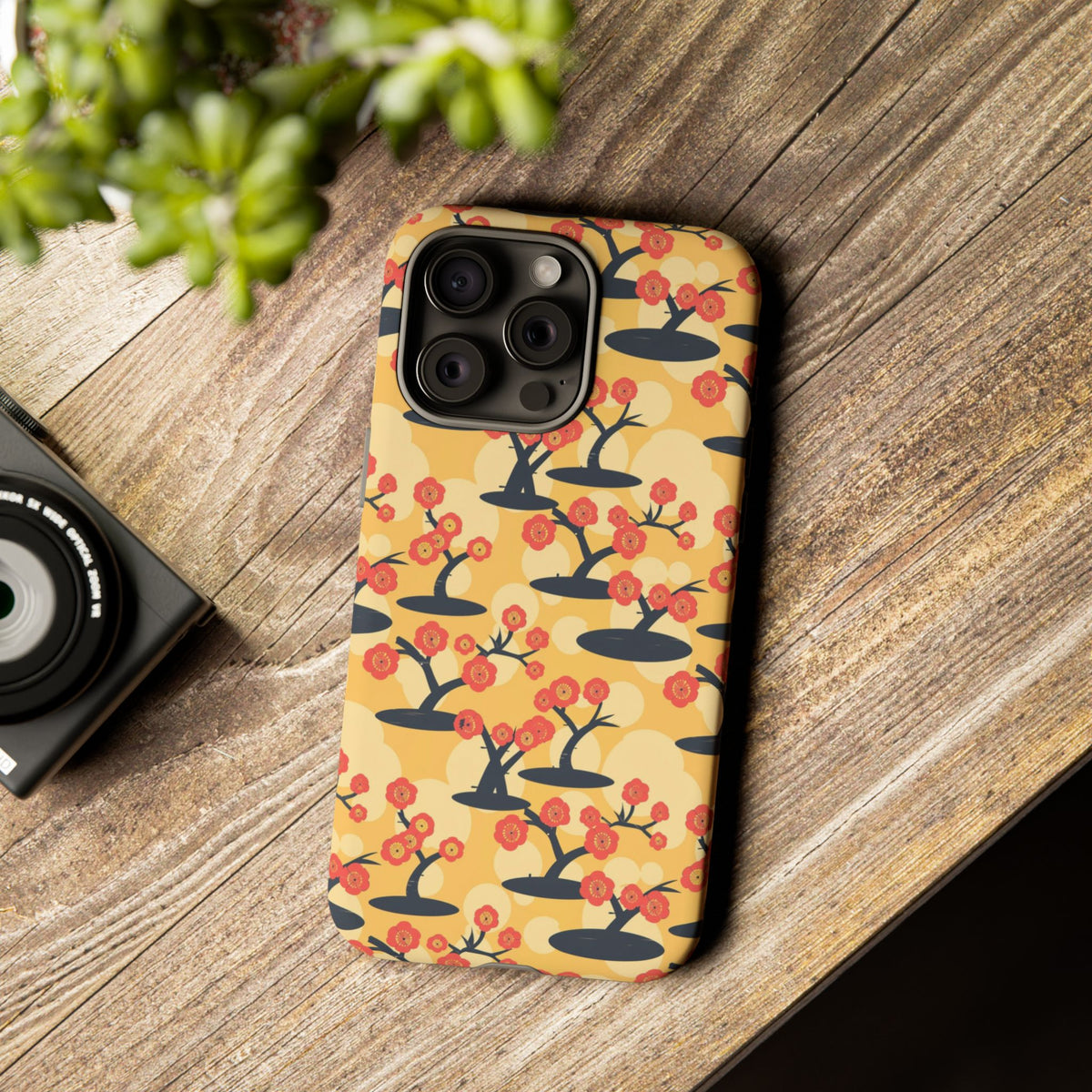 Japanese Pattern Phone Case – Elegant & Timeless Design for Your Phone 044