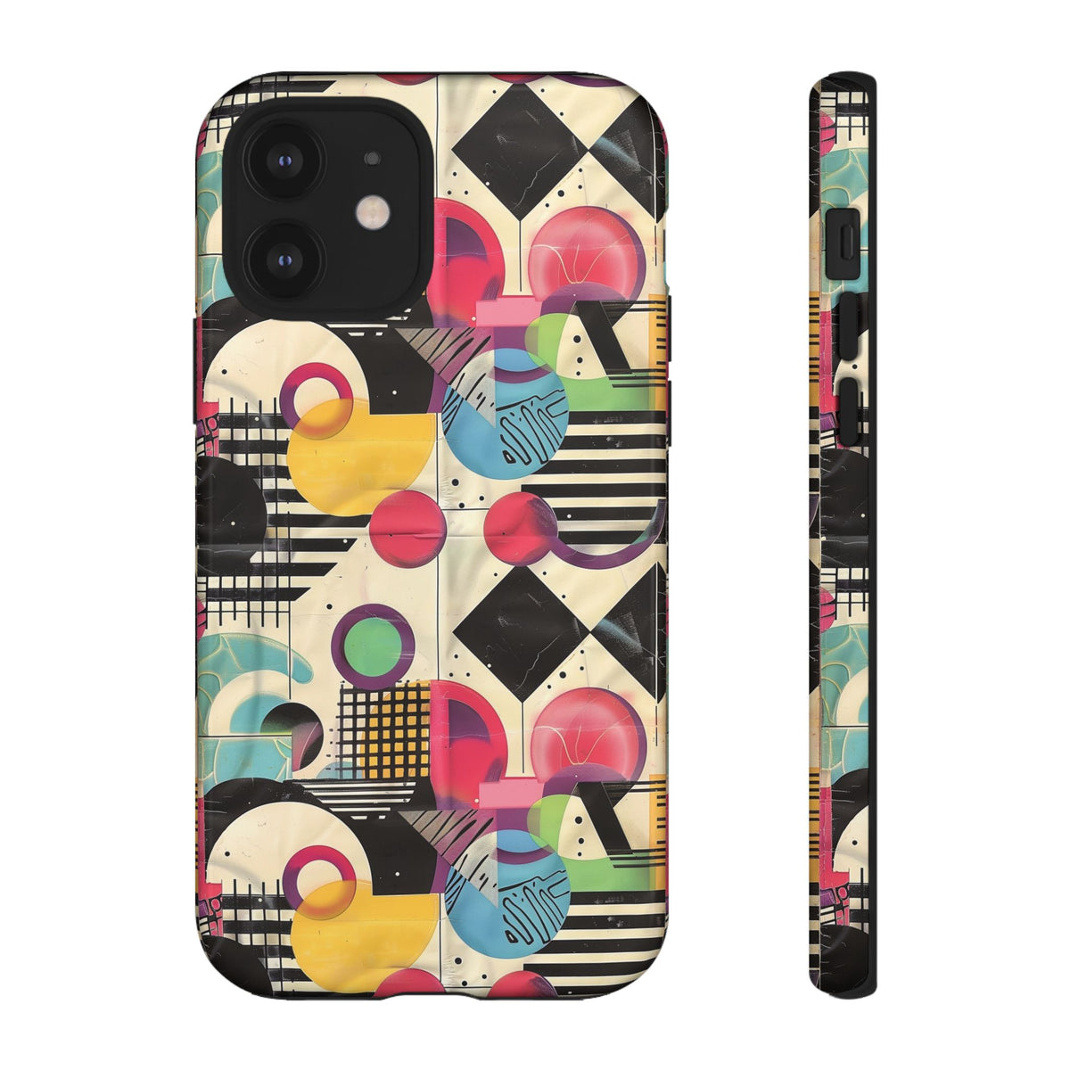 Retro 80s Seamless Phone Case – Vintage Style Meets Modern Protection 164