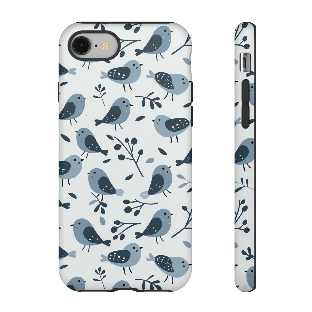 Birds Seamless Pattern Phone Case – Elegant and Timeless Avian Design 10