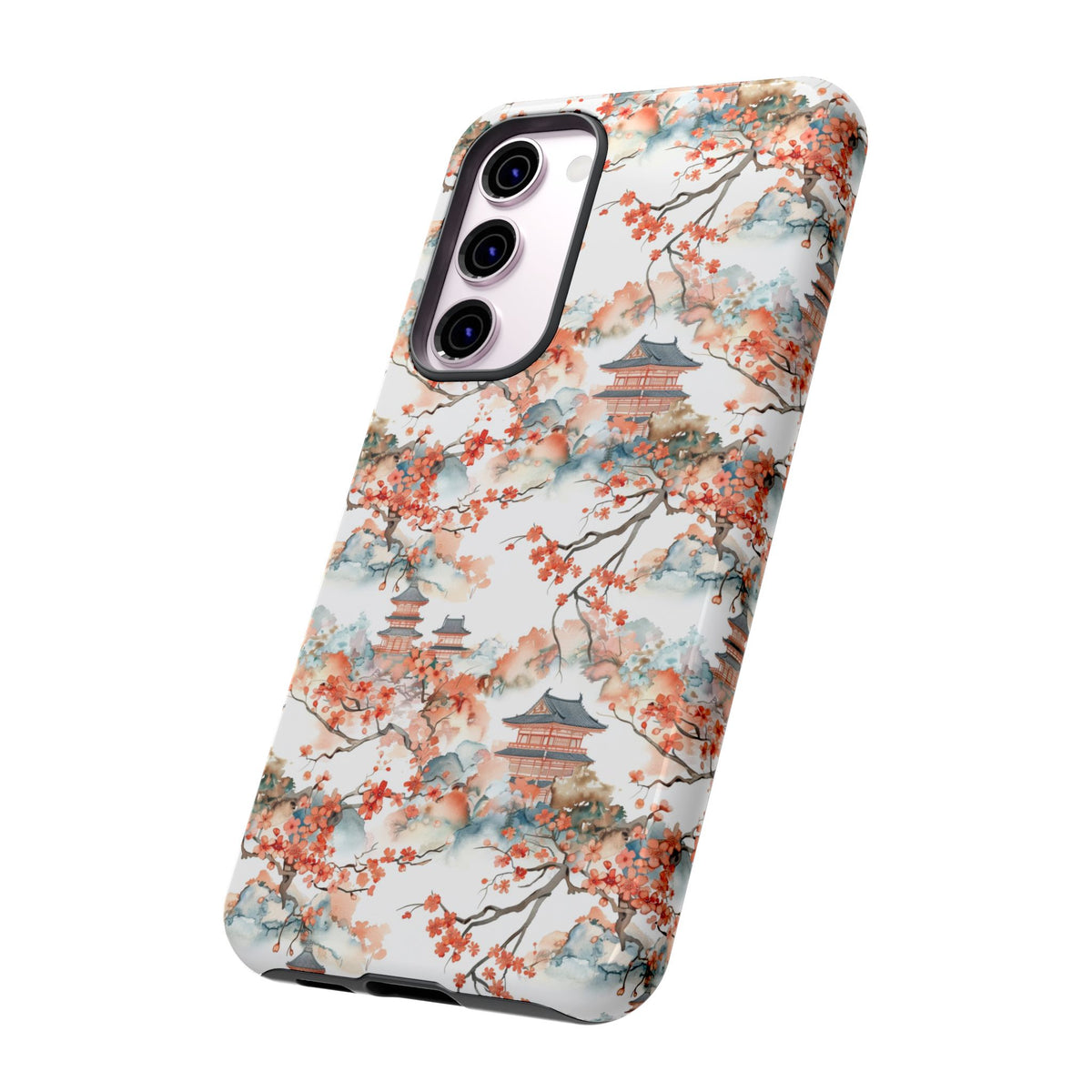 Japanese Pattern Phone Case – Elegant & Timeless Design for Your Phone 019