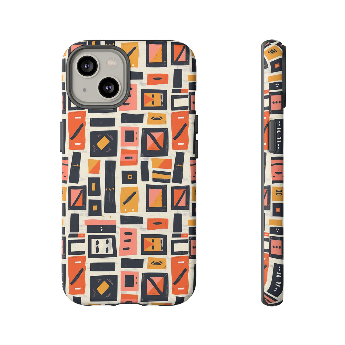 Stylish African Pattern Phone Case – Unique and Vibrant Protection 087