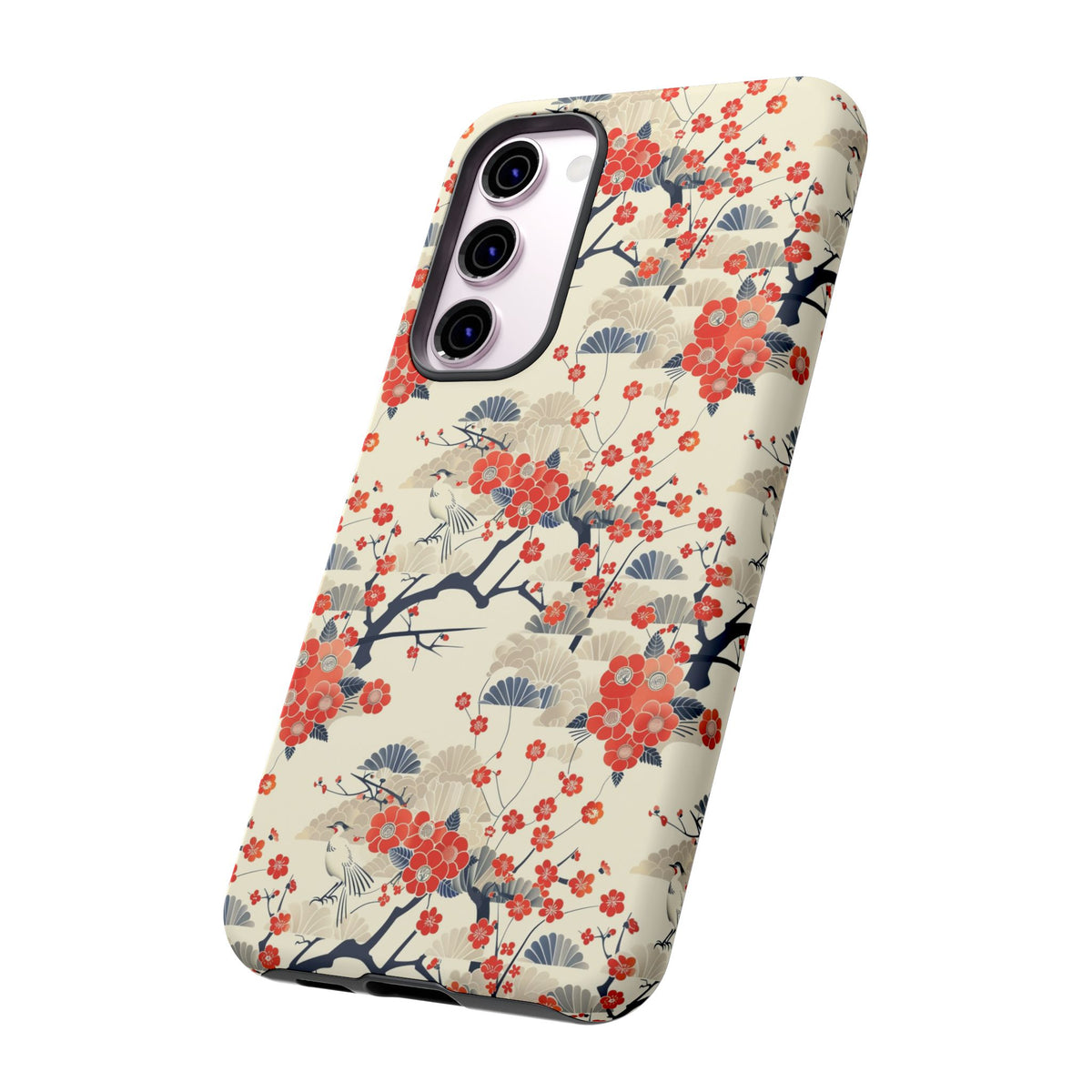 Japanese Pattern Phone Case – Elegant & Timeless Design for Your Phone 031