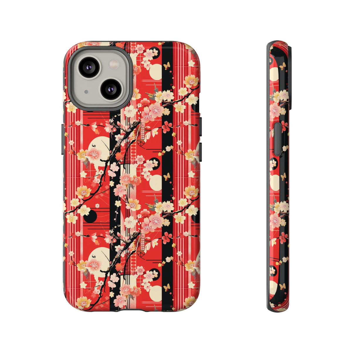 Japanese Pattern Phone Case – Elegant & Timeless Design for Your Phone 026