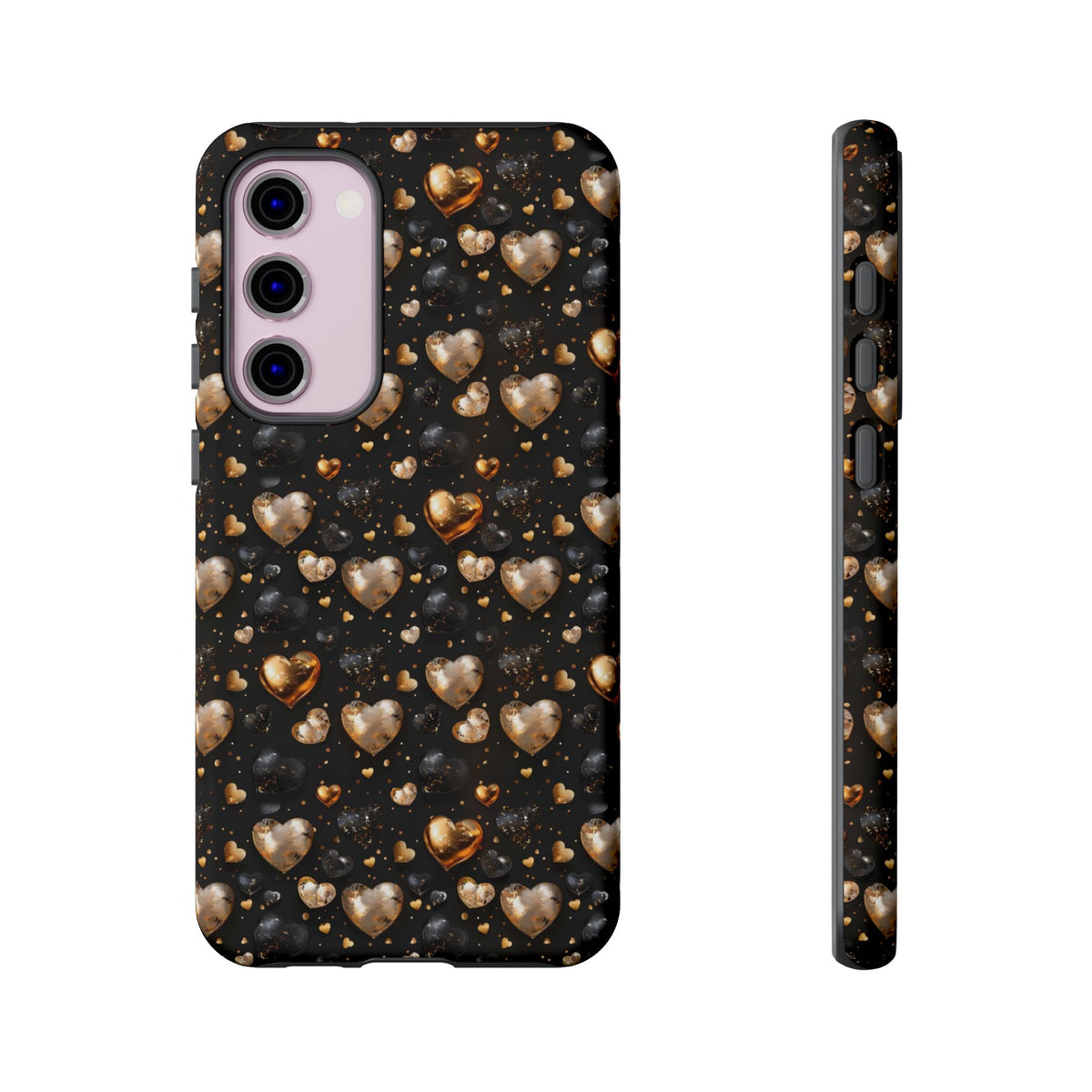 Heart Pattern Phone Case – Stylish & Loving Design for Your Device 233