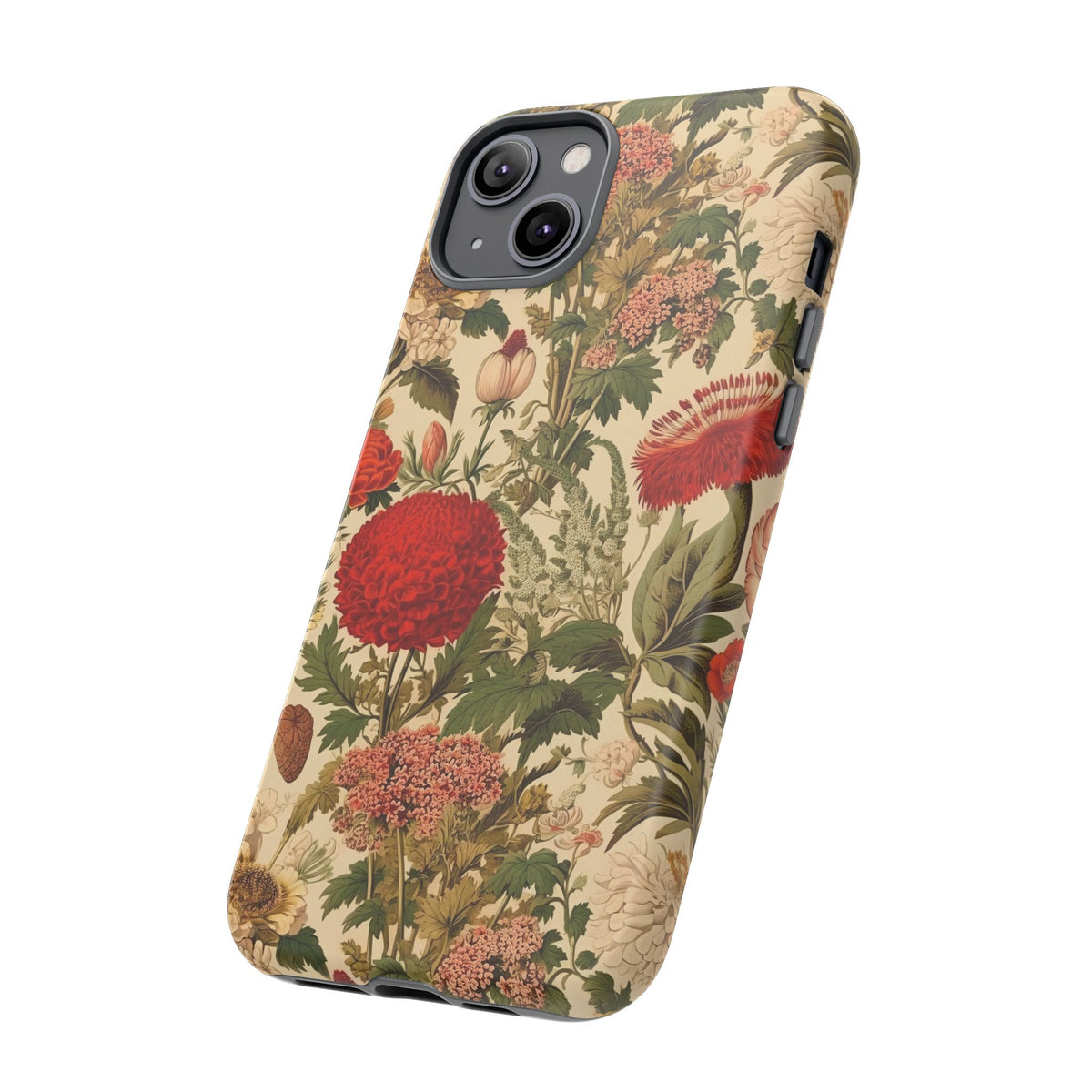 Antique Garden Botanical Phone Case - Vintage Botanical Phone Cover 2