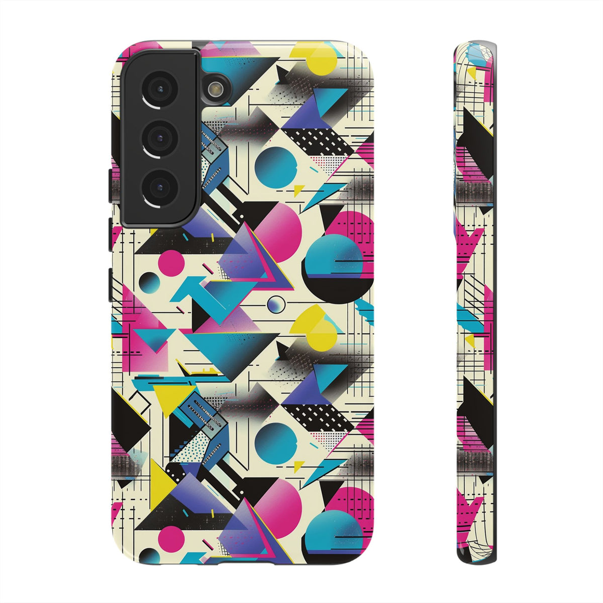 Retro 80s Seamless Phone Case – Vintage Style Meets Modern Protection 202