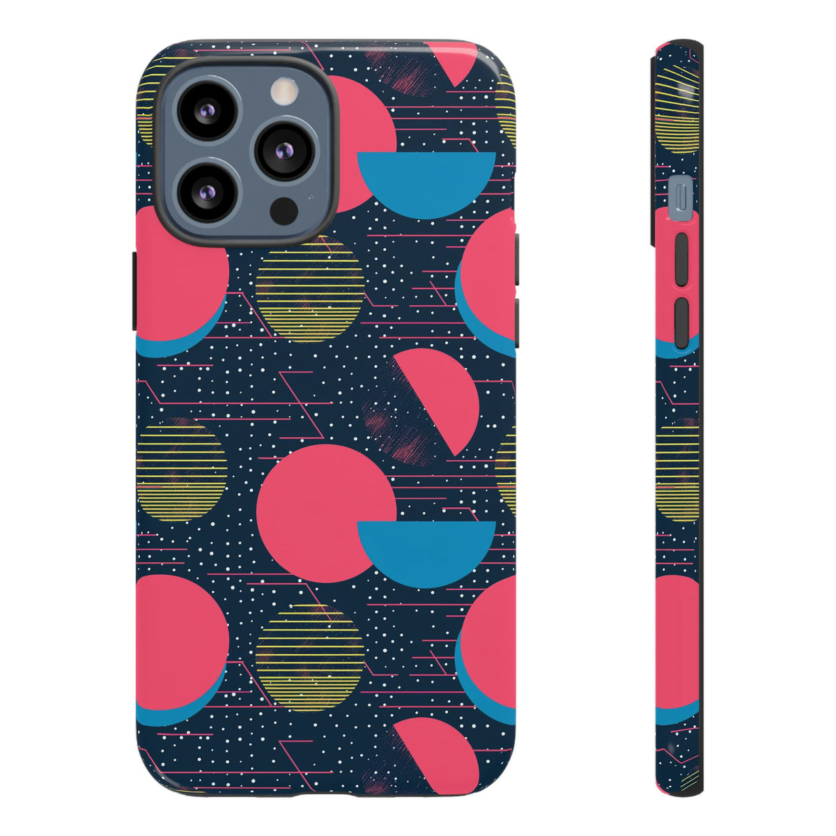 Retro 80s Seamless Phone Case – Vintage Style Meets Modern Protection 5