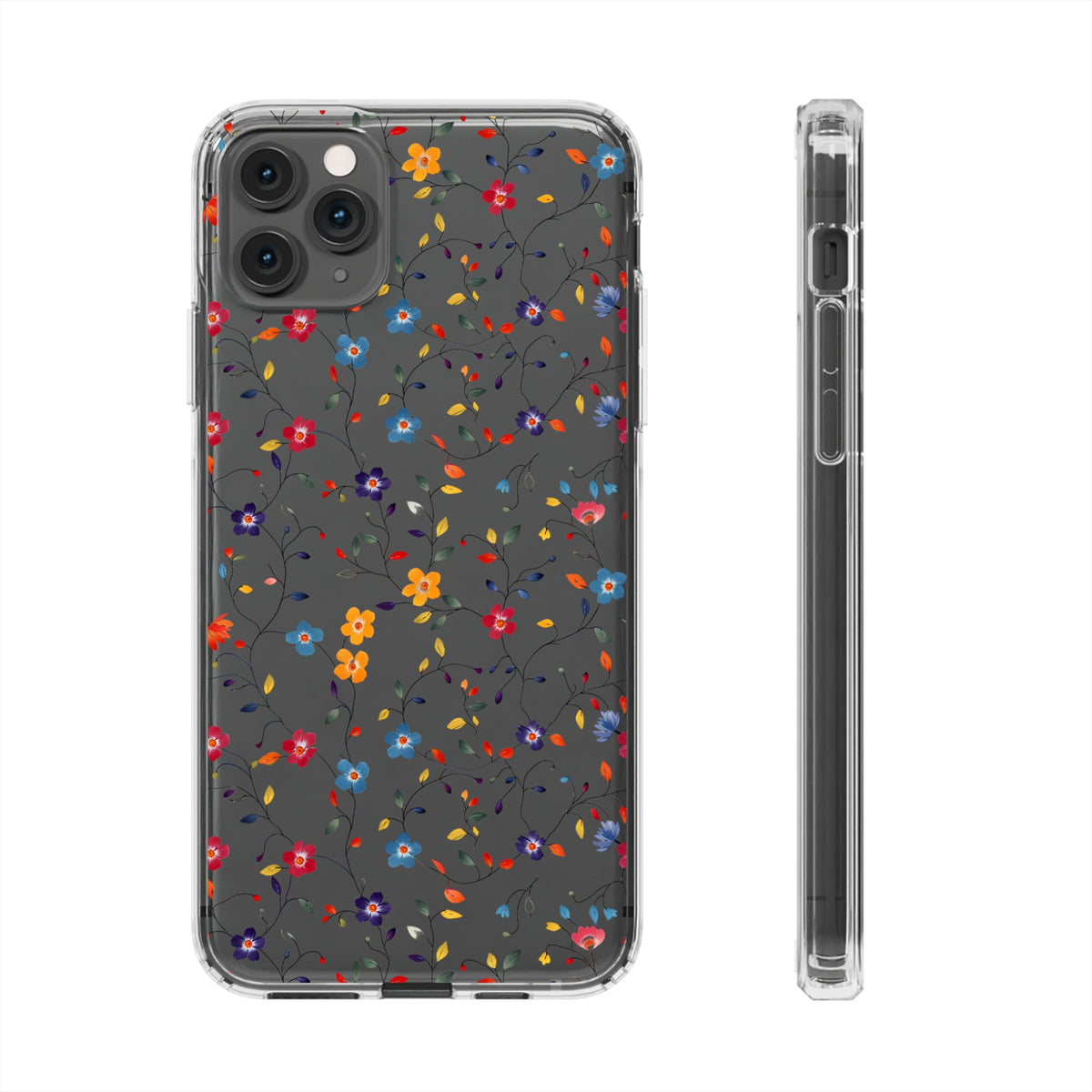 Wild Flowers Garden Stitch Phone Case – Nature-Inspired Floral Design 9