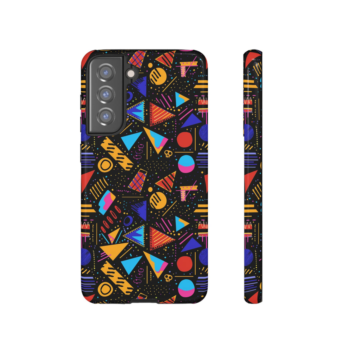 Retro 80s Seamless Phone Case – Vintage Style Meets Modern Protection 082