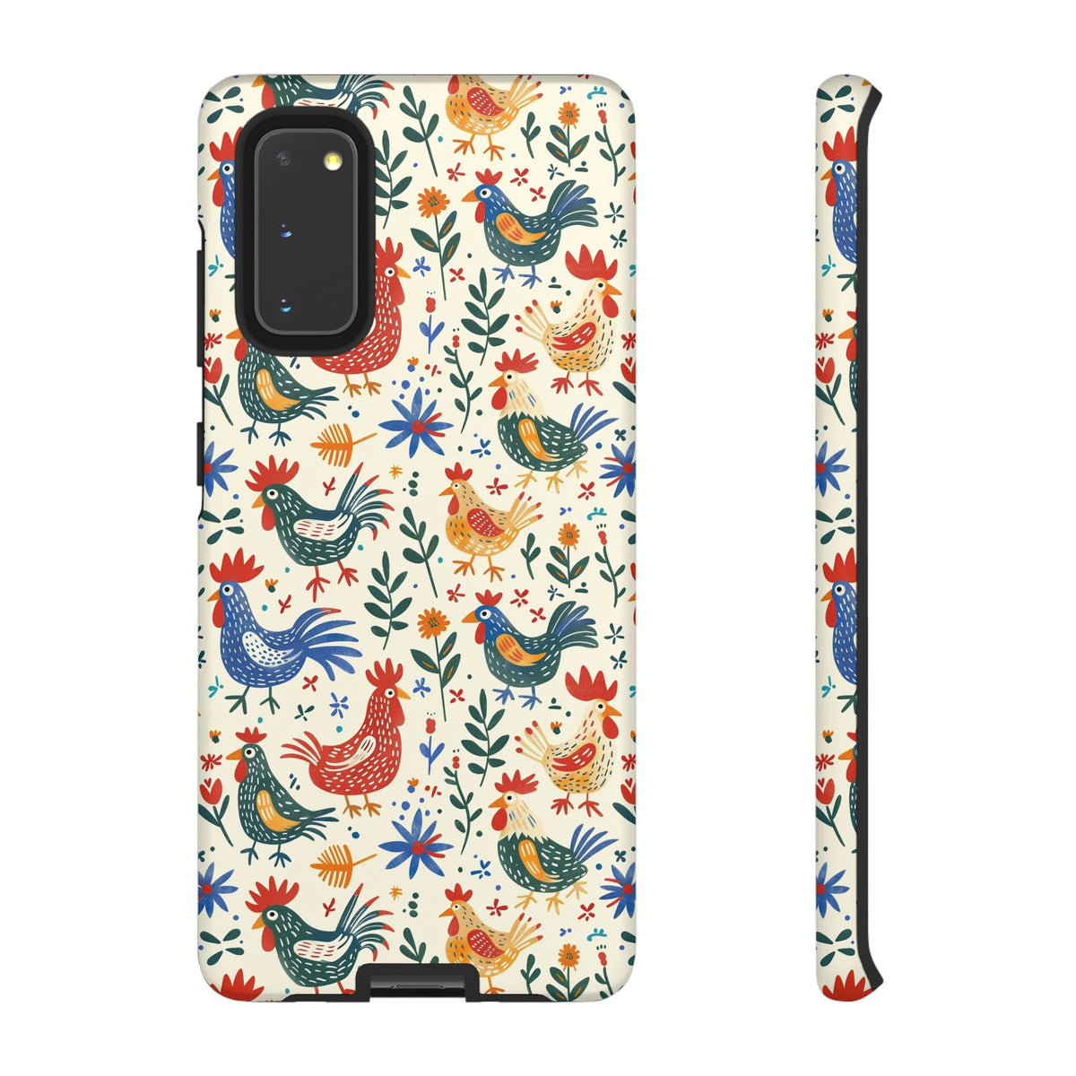 Birds Seamless Pattern Phone Case – Elegant and Timeless Avian Design 8