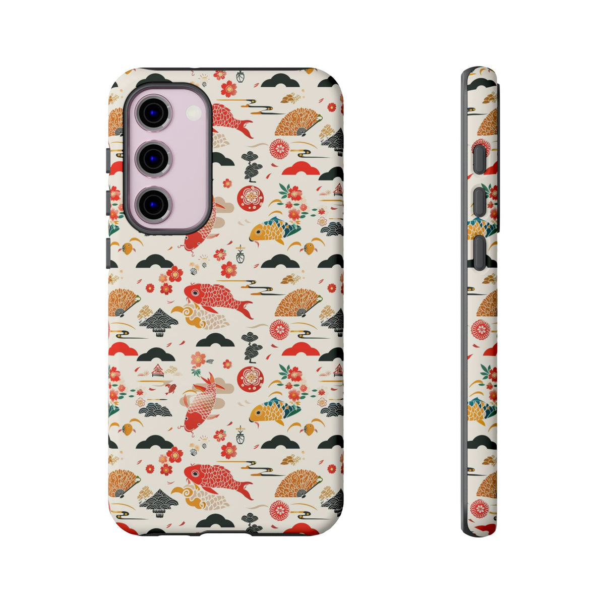 Japanese Pattern Phone Case – Elegant & Timeless Design for Your Phone 154