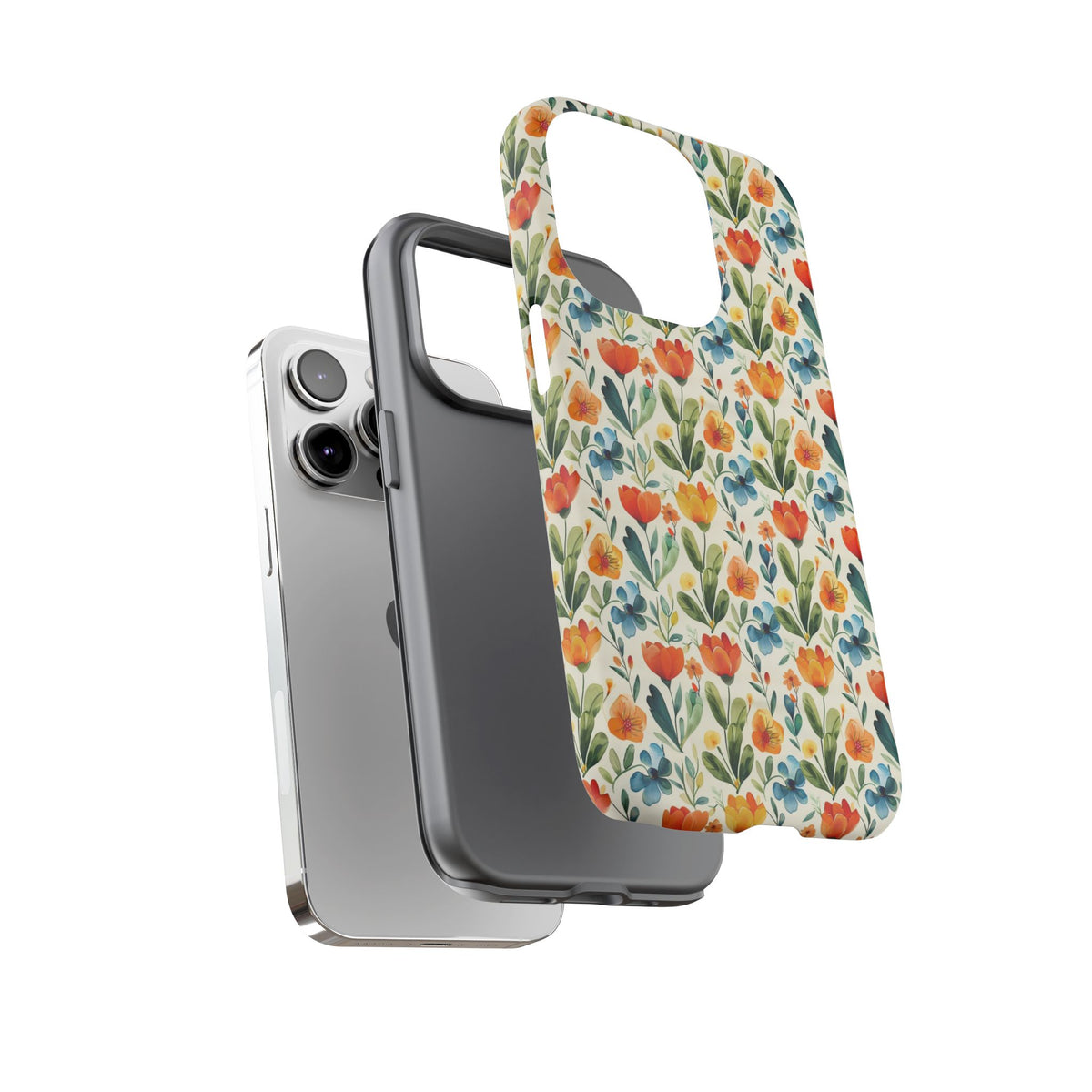 Spring Pattern Phone Case – Fresh & Vibrant Design for Your Phone 398