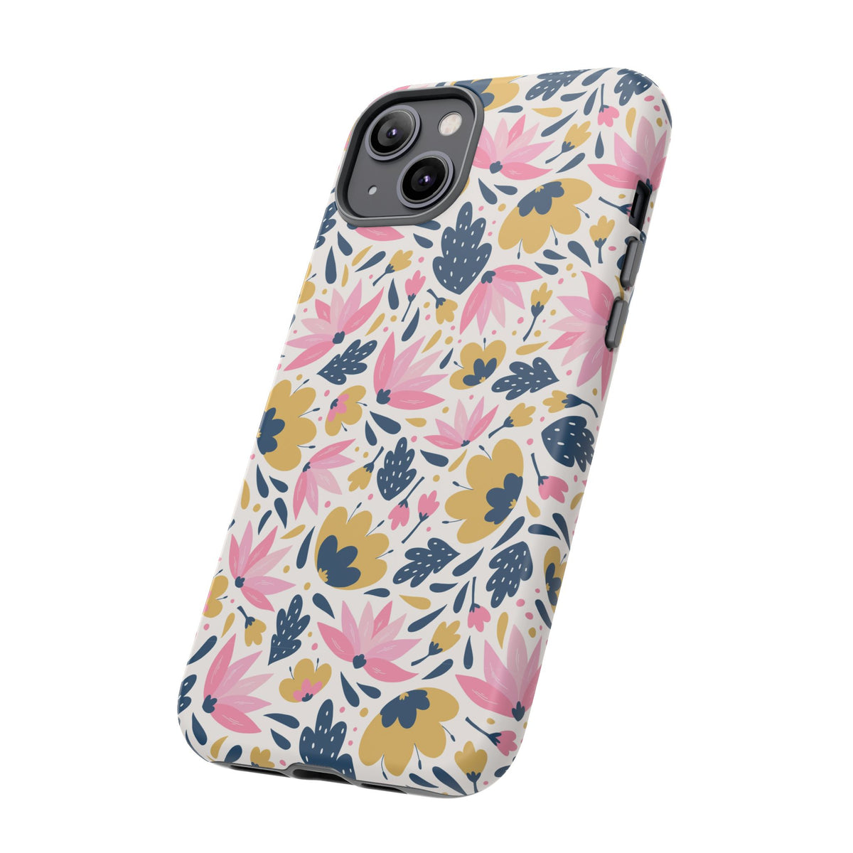 Colorful Little Flower Design Phone Case – Bright and Cheerful Floral Phone Cover 3