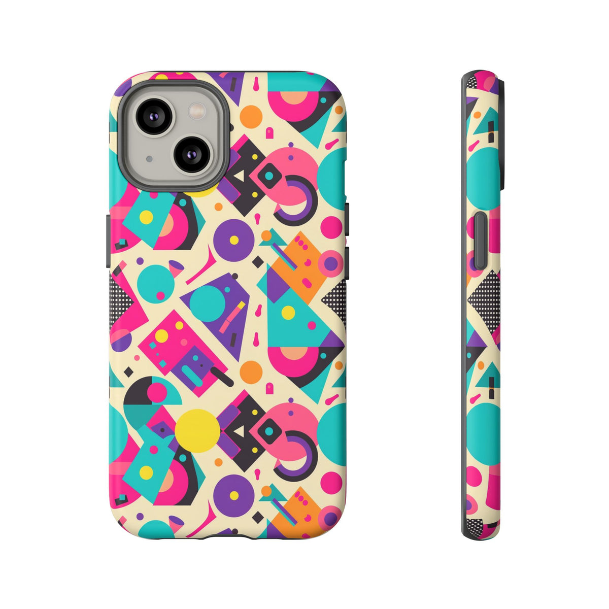 Retro 80s Seamless Phone Case – Vintage Style Meets Modern Protection 199