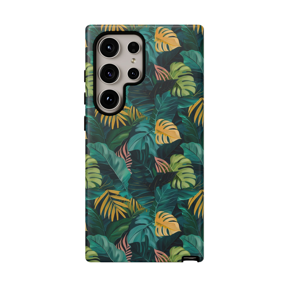 Jungle Pattern Phone Case – Exotic & Lush Design for Your Phone 337