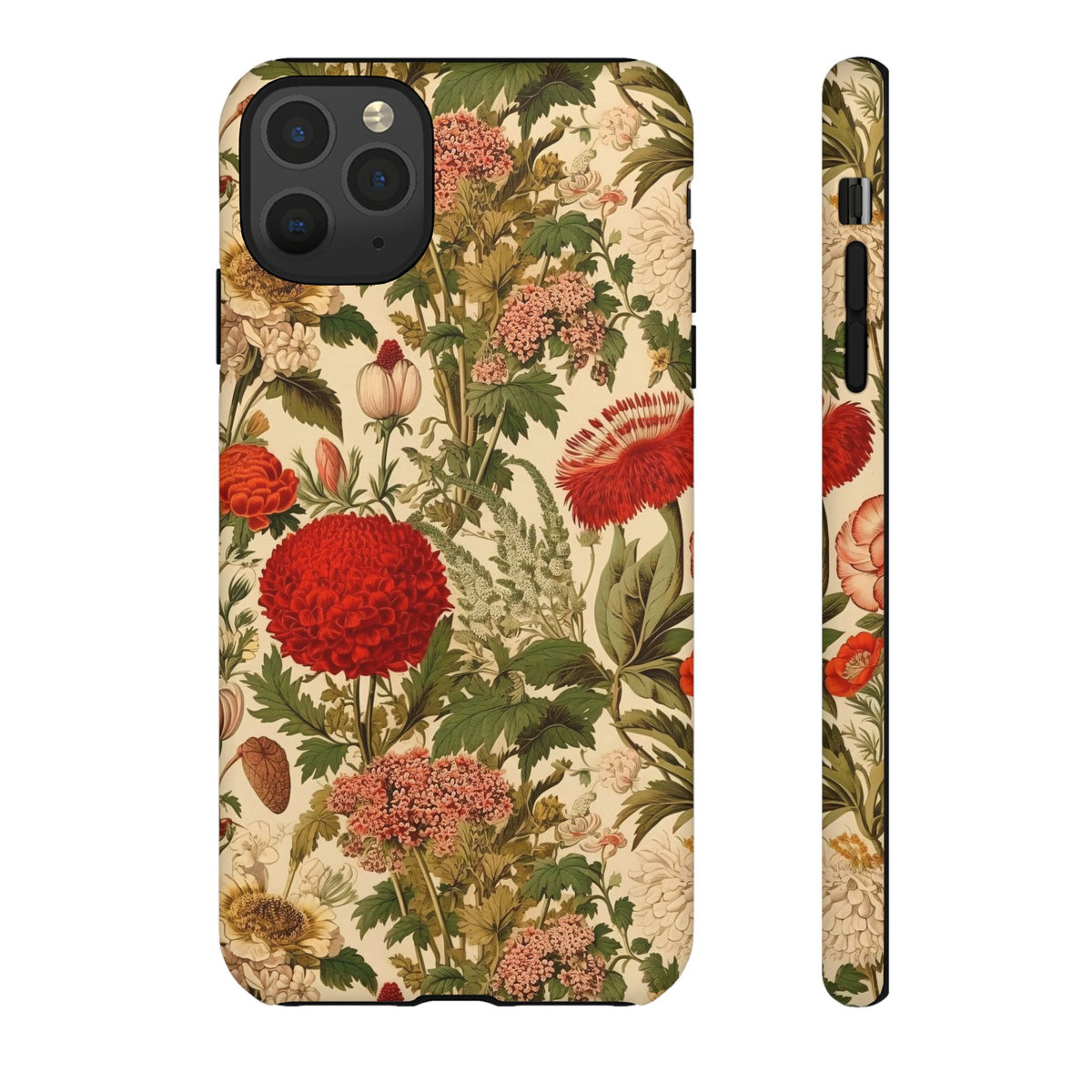 Antique Garden Botanical Phone Case - Vintage Botanical Phone Cover 2