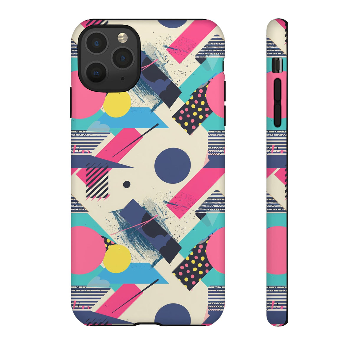 Retro 80s Seamless Phone Case – Vintage Style Meets Modern Protection 089