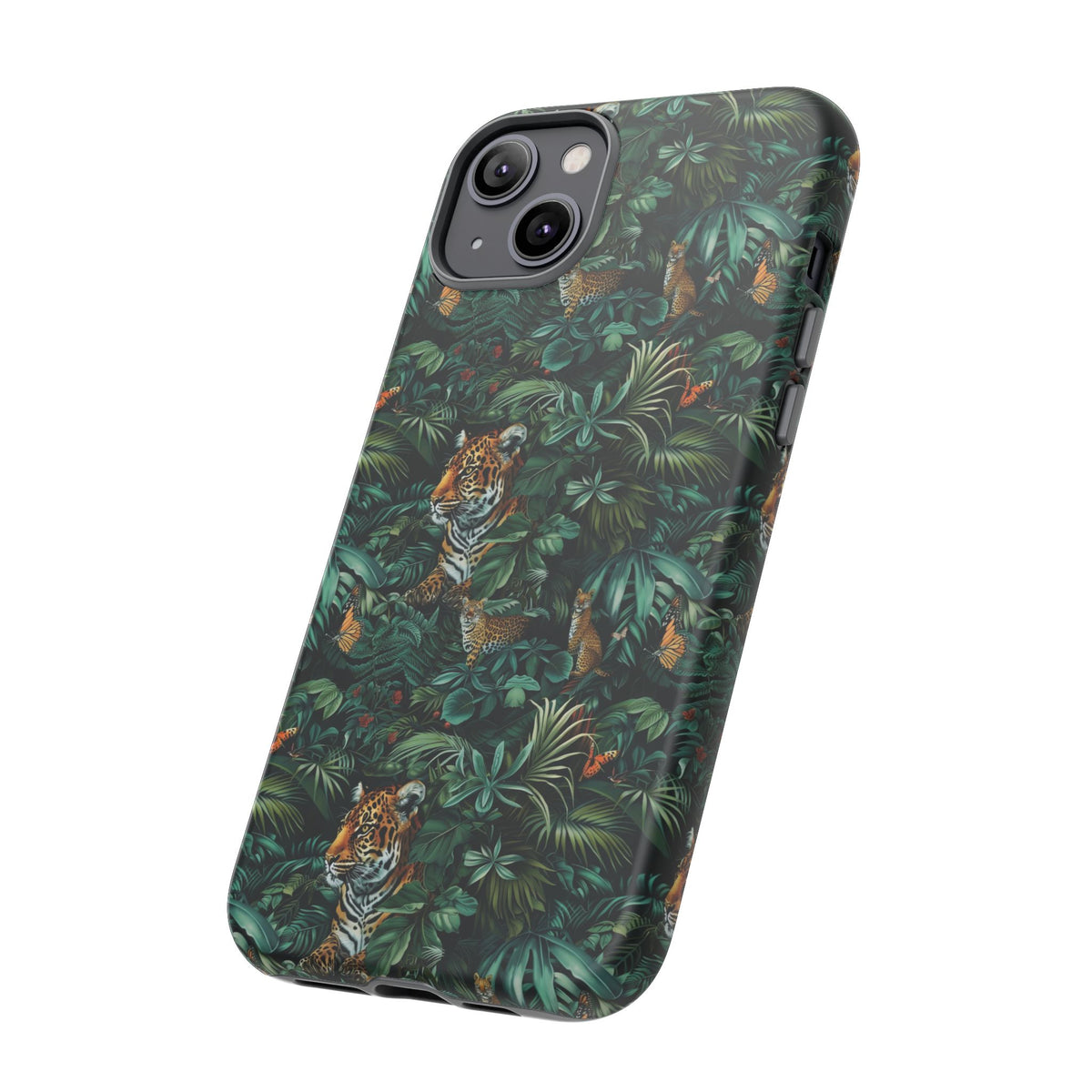 Jungle Pattern Phone Case – Exotic & Lush Design for Your Phone 326