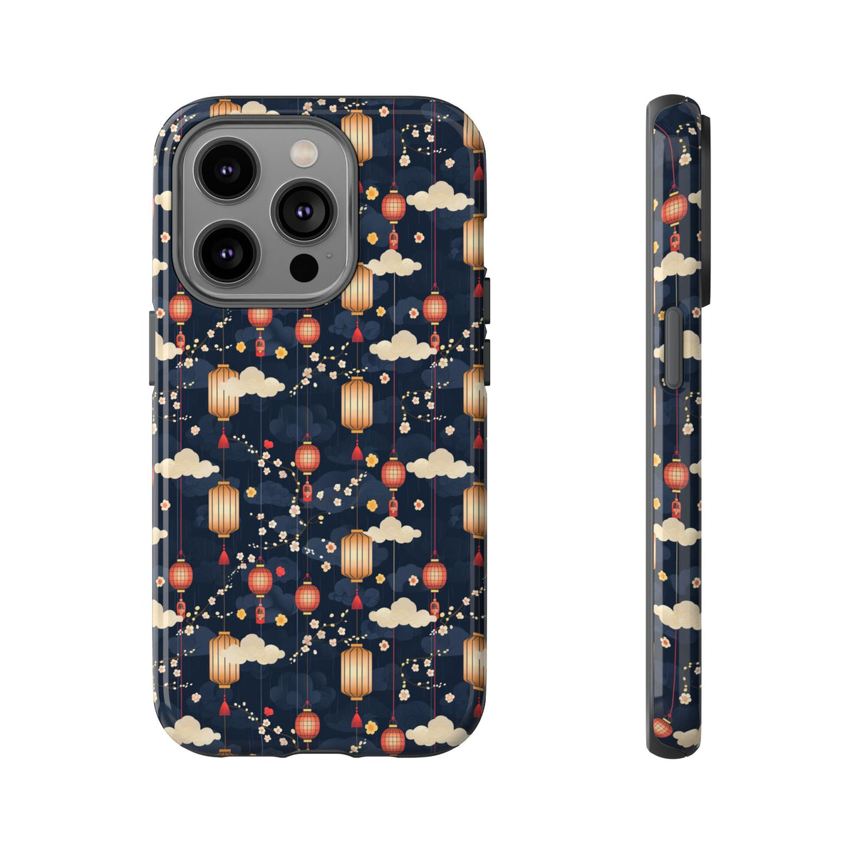 Japanese Pattern Phone Case – Elegant & Timeless Design for Your Phone 470