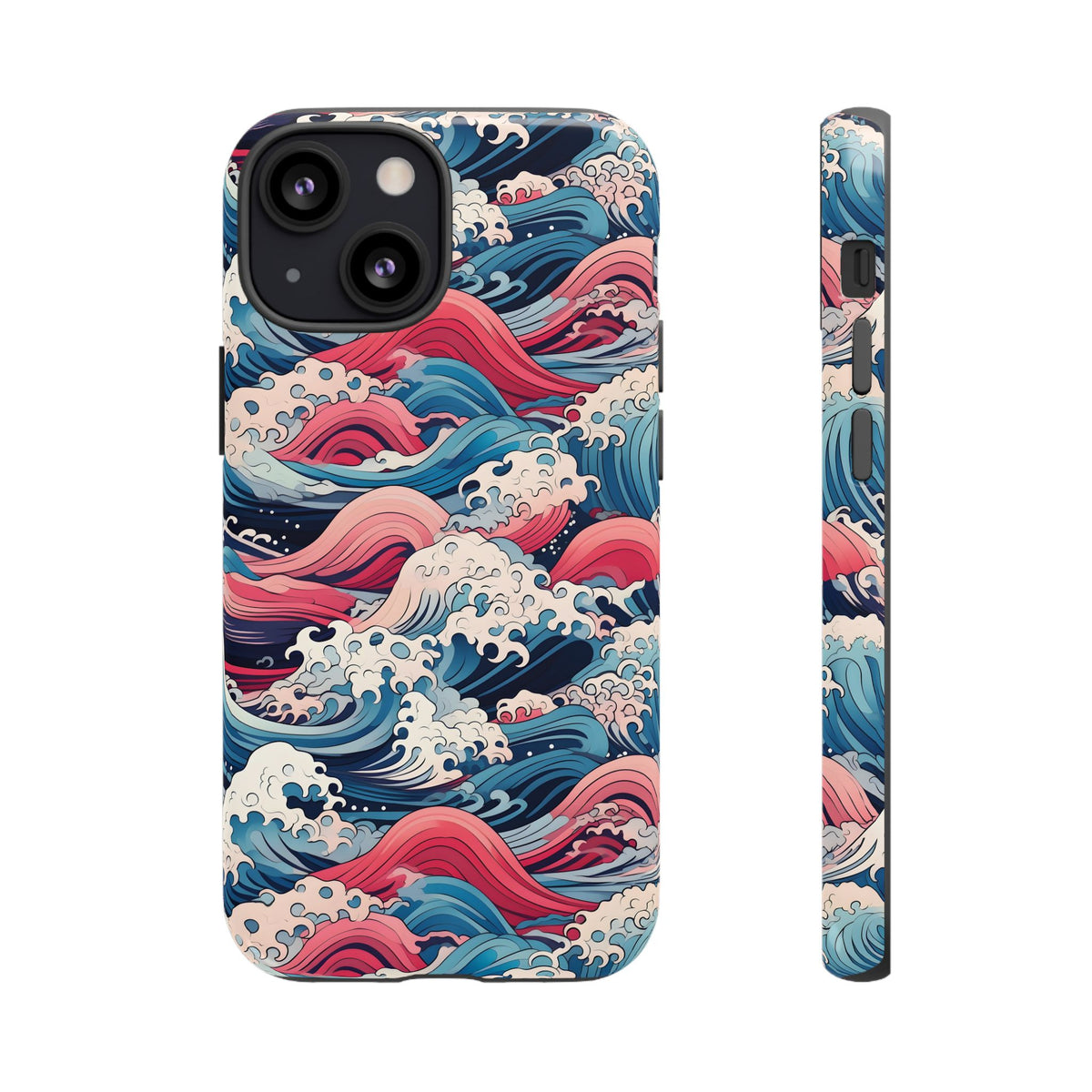 Japanese Waves Phone Case – Embrace Timeless Elegance with Classic Design 3