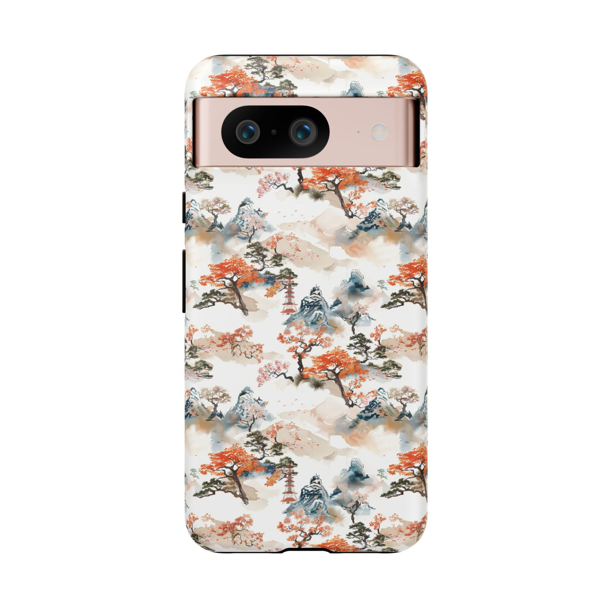 Japanese Pattern Phone Case – Elegant & Timeless Design for Your Phone 506