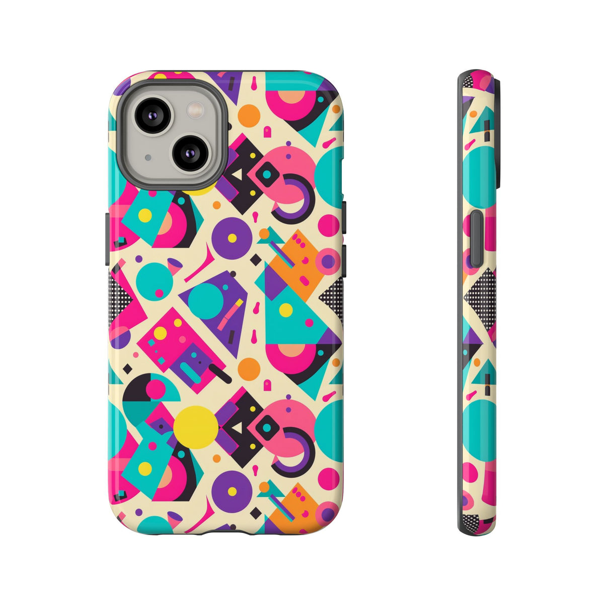 Retro 80s Seamless Phone Case – Vintage Style Meets Modern Protection 199