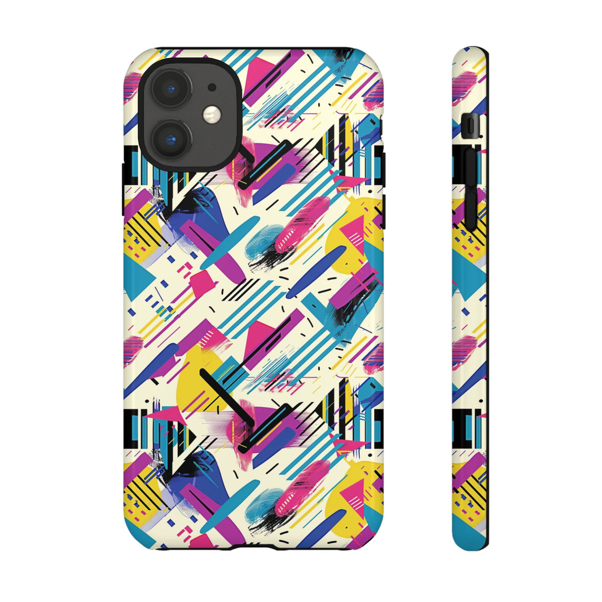 Retro 80s Seamless Phone Case – Vintage Style Meets Modern Protection 134