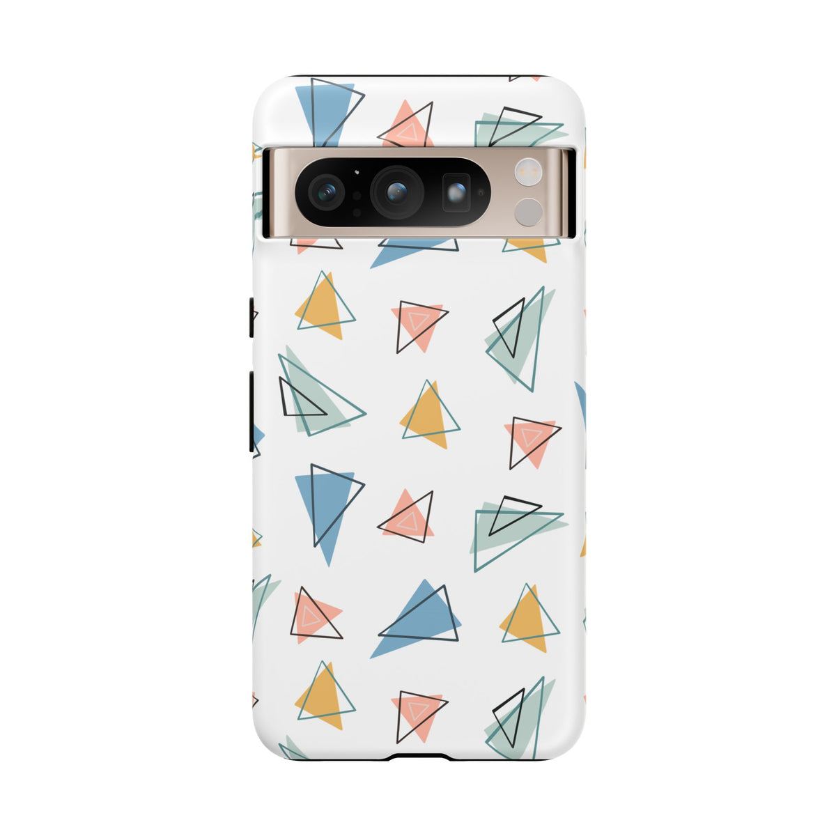 Triangle Pattern Phone Case – Modern & Durable Geometric Design