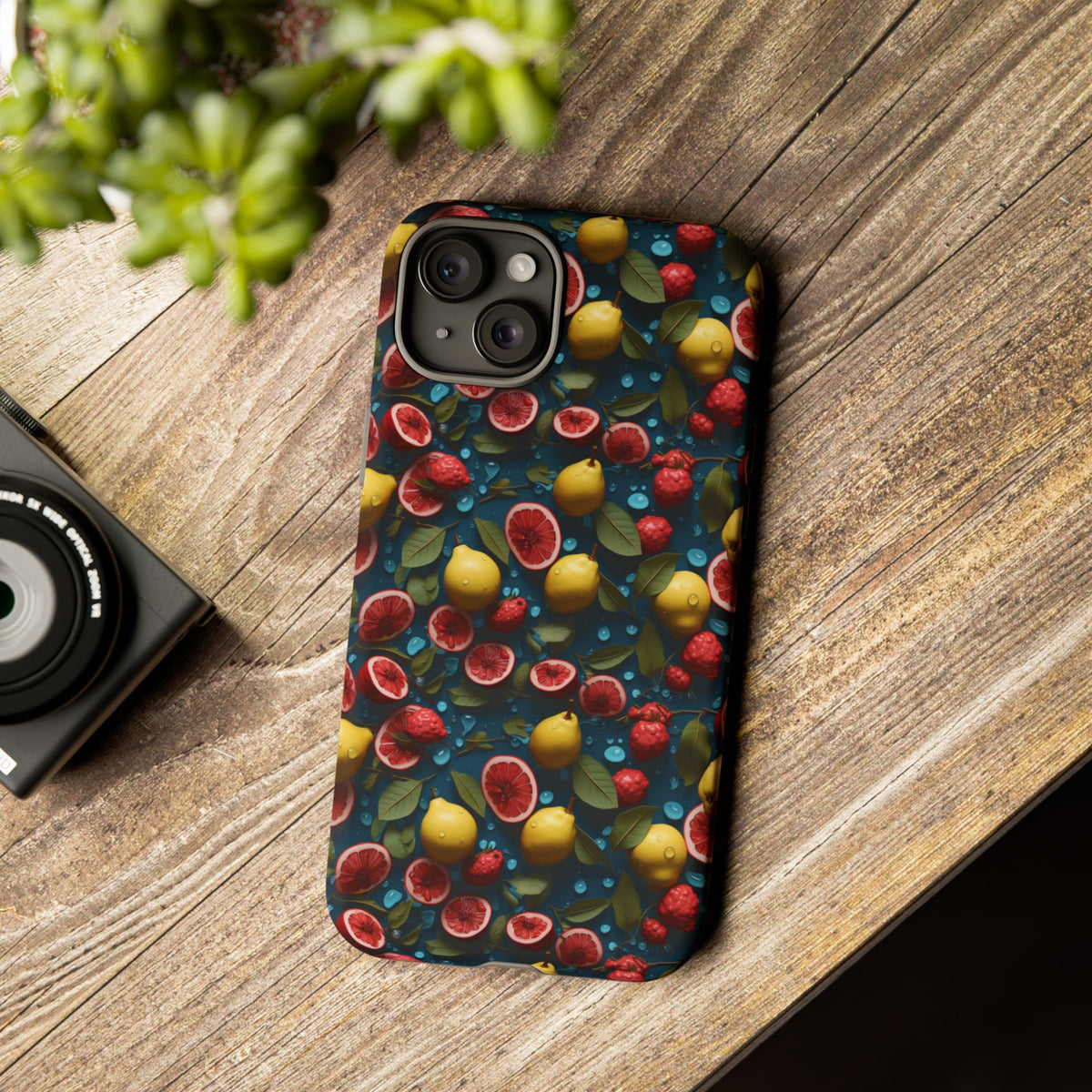 Fruit Pattern Phone Case – Vibrant & Fun Design for Your Smartphone 972