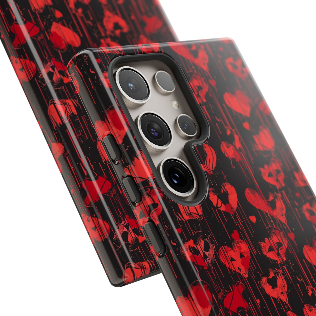 Heart Pattern Phone Case – Stylish & Loving Design for Your Device 825